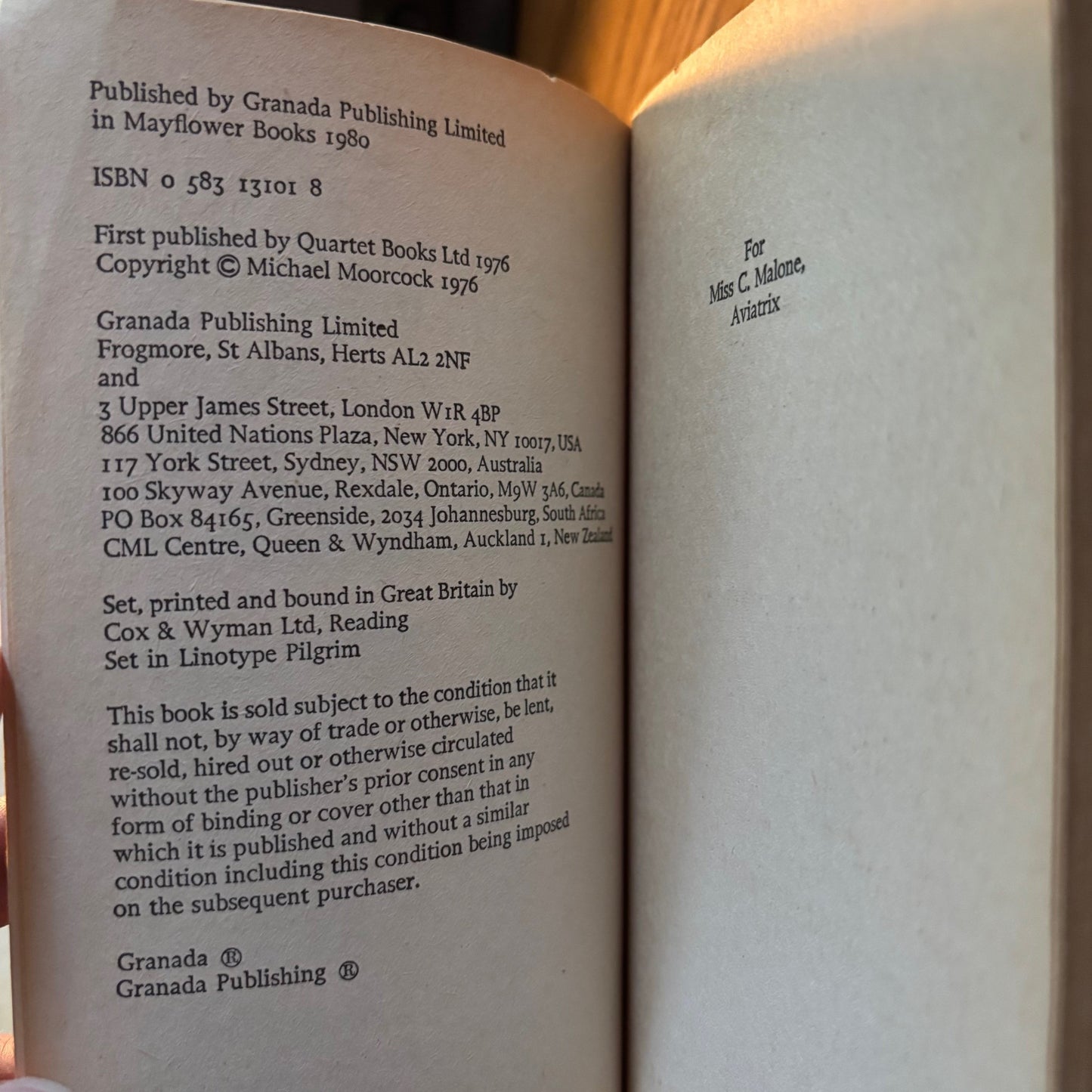 Michael Moorcock - The Adventures of Una Persson and Catherine Cornelius in the Twentieth Century