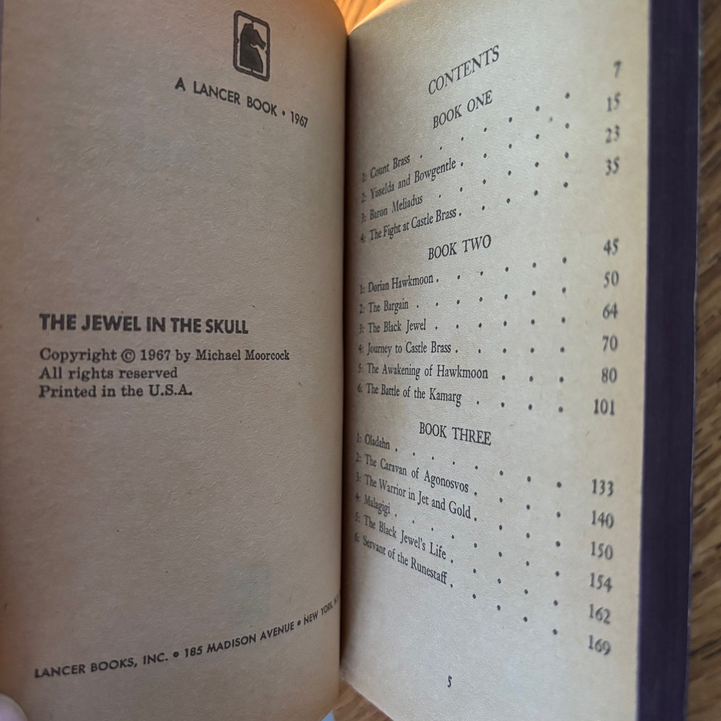 Michael Moorcock - The Jewel in the Skull - First Edition