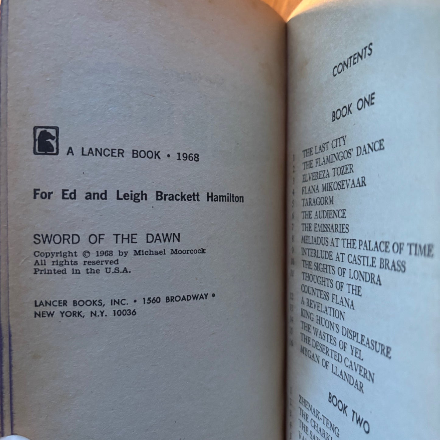 Michael Moorcock - Sword of the Dawn - First Edition