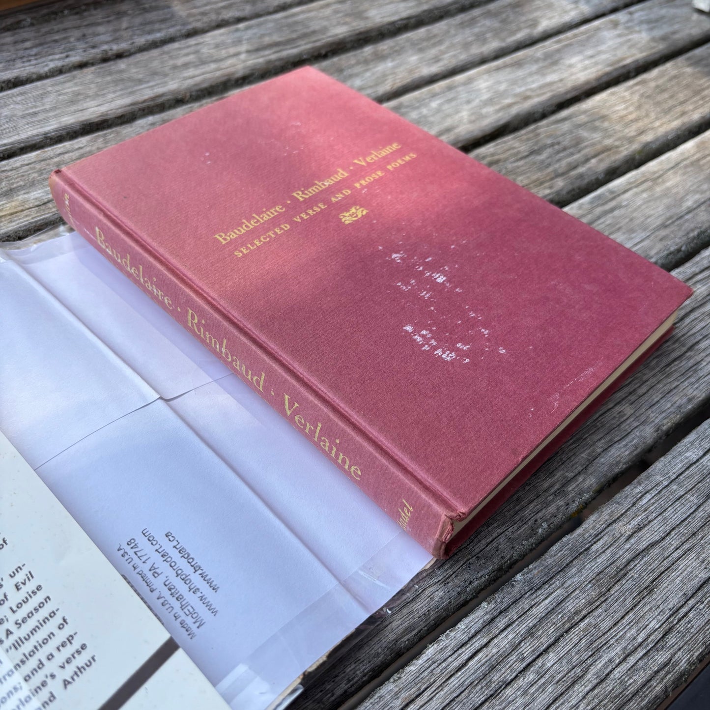 Baudelaire, Rimbaud, Verlaine: Selected Verse and Prose Poems