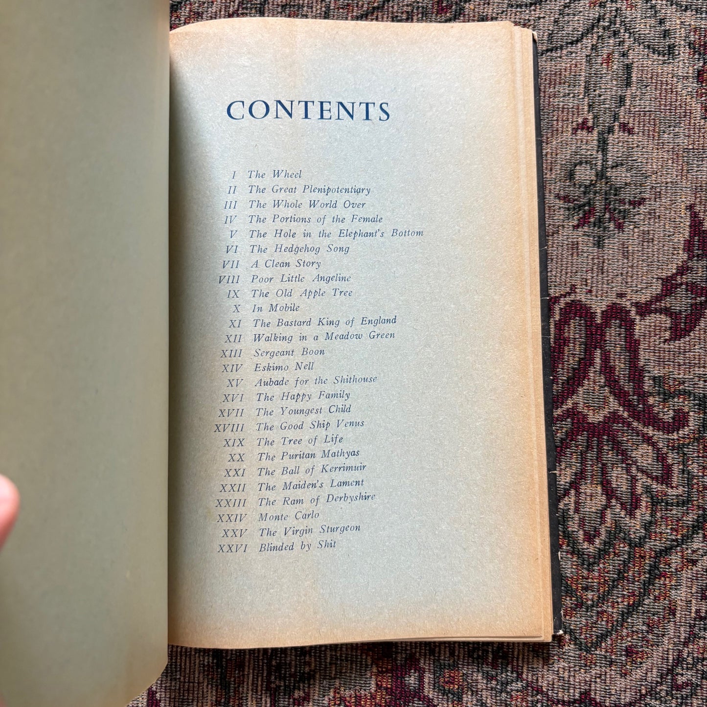 Count Palmiro Vicarion's Book of Bawdy Ballads