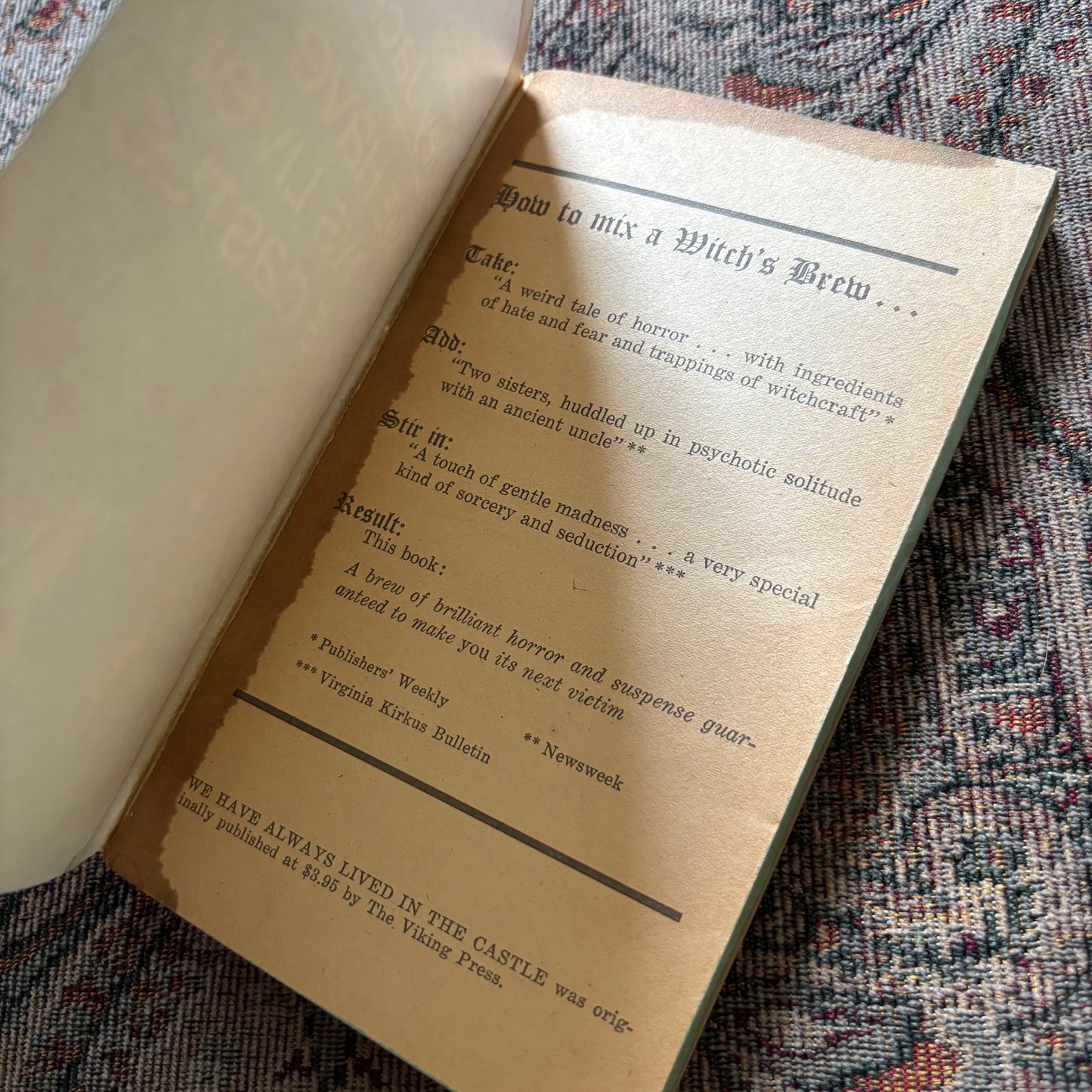 Shirley Jackson - We Have Always Lived in the Castle