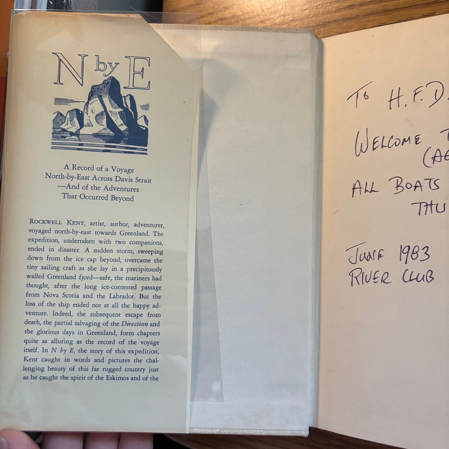 Rockwell Kent - N by E - Facsimile Edition