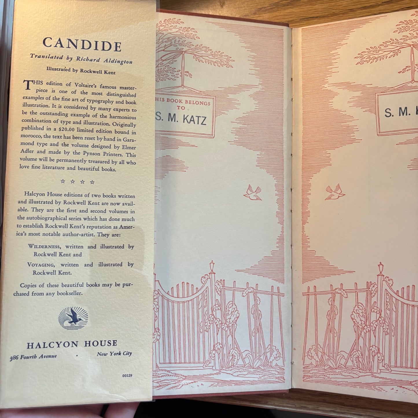 Votaire - Candide - Illustrated by Rockwell Kent