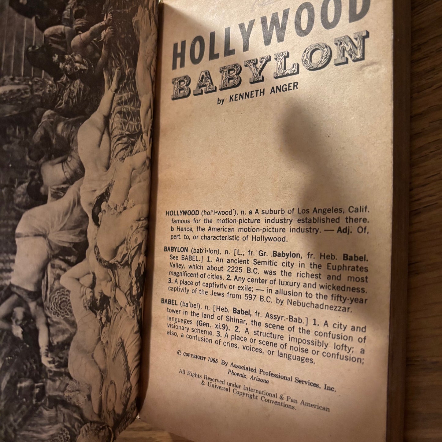 Kenneth Anger - Hollywood Babylon - First US Edition