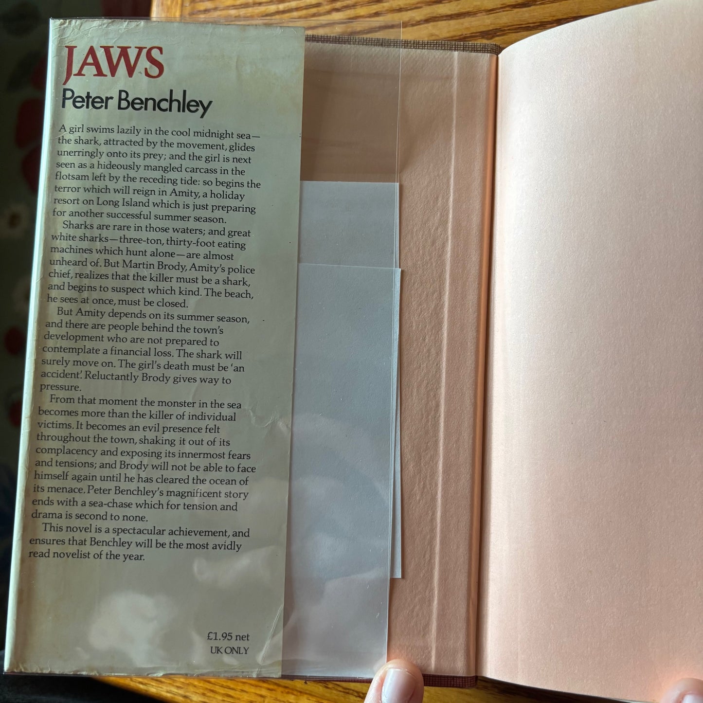 Peter Benchley - Jaws - First UK Edition