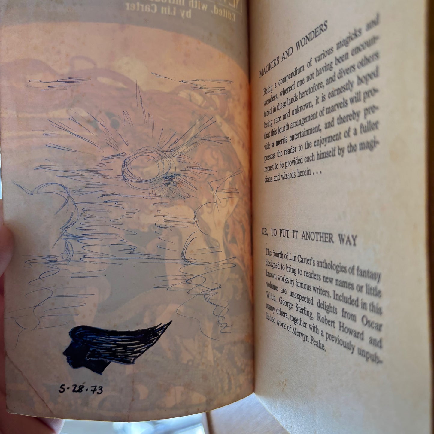 Lin Carter, ed. - New Worlds for Old - First Edition