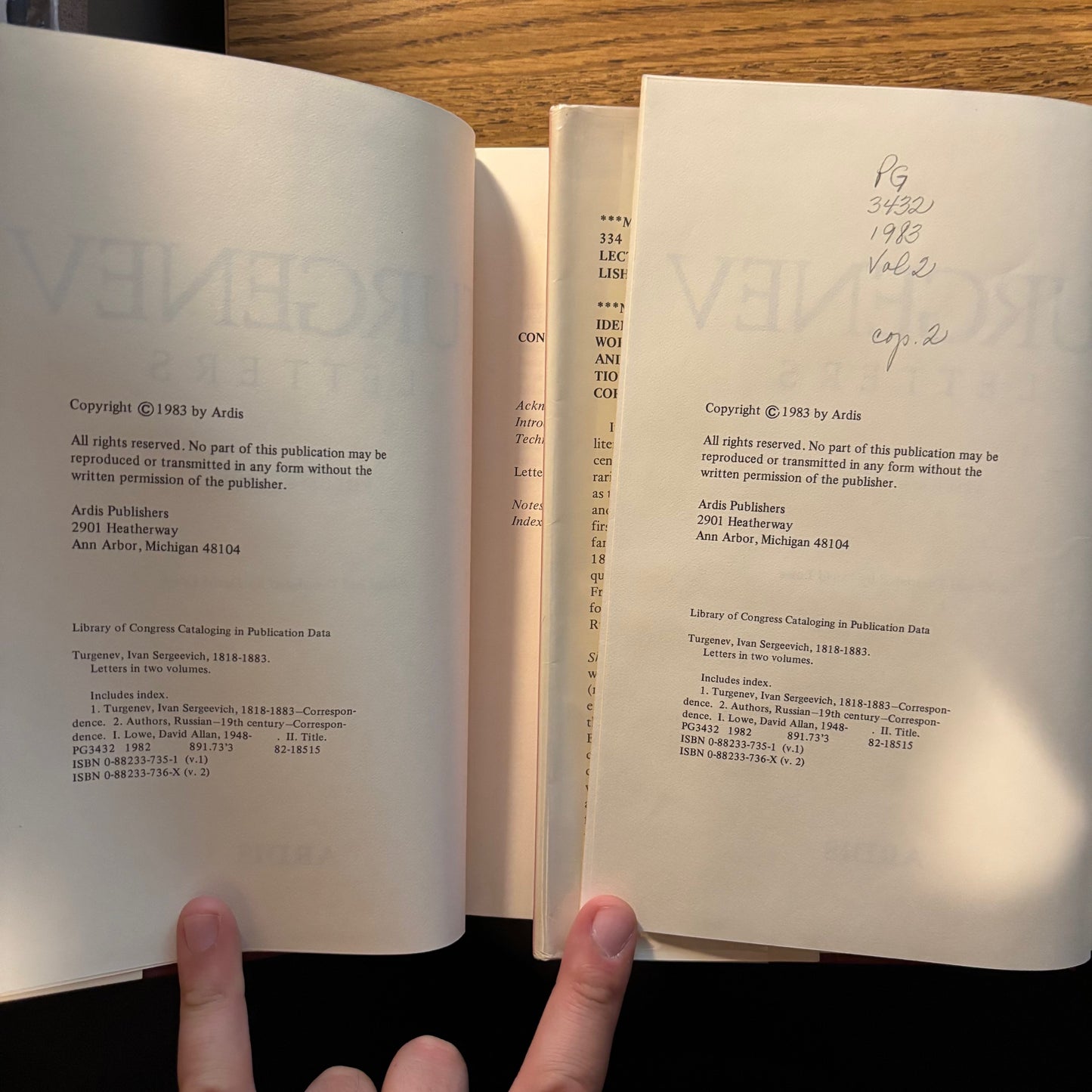 Ivan Turgenev - Letters - 2 Volumes