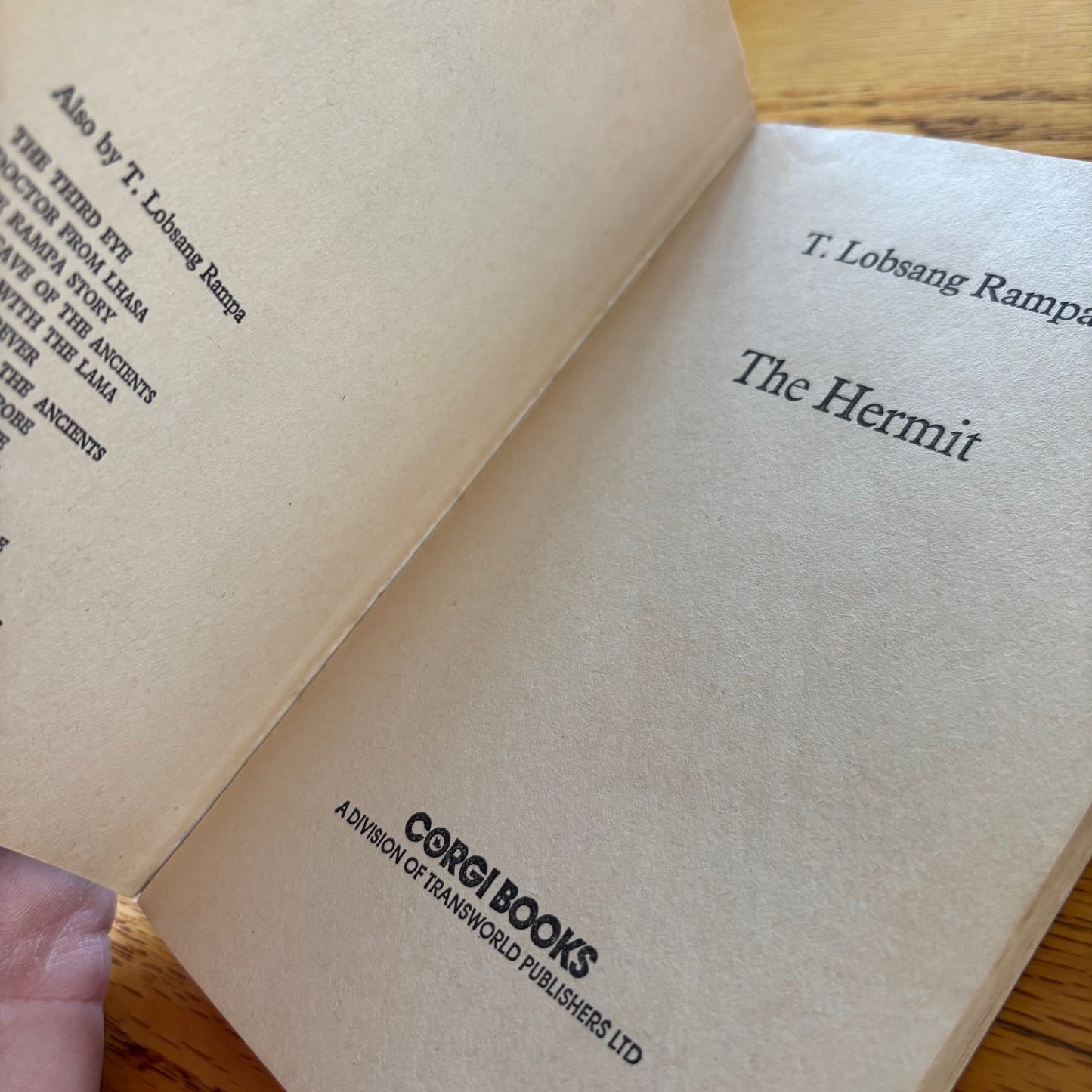 T. Lobsang Rampa - The Hermit