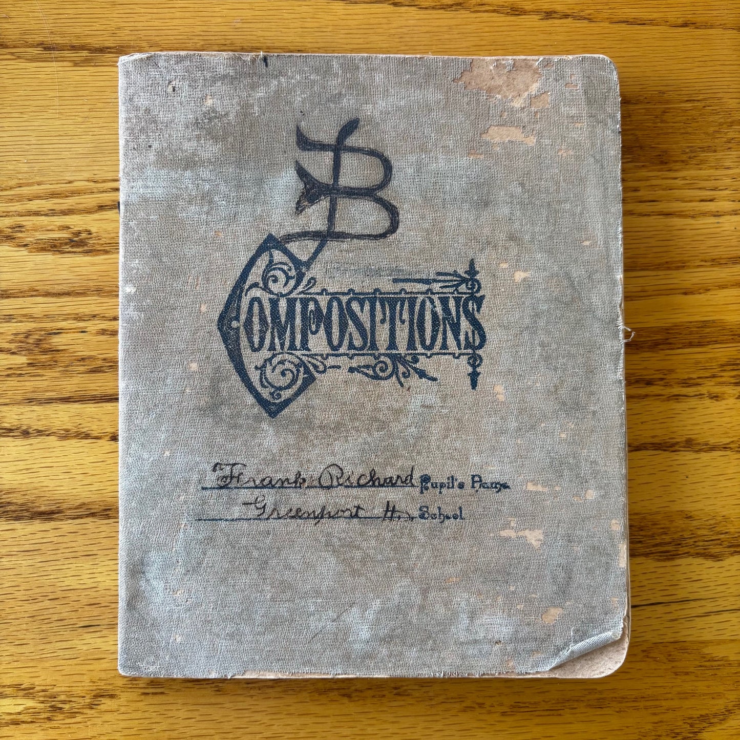 Frank Richard's Plant Science Notebook (early 1900s)