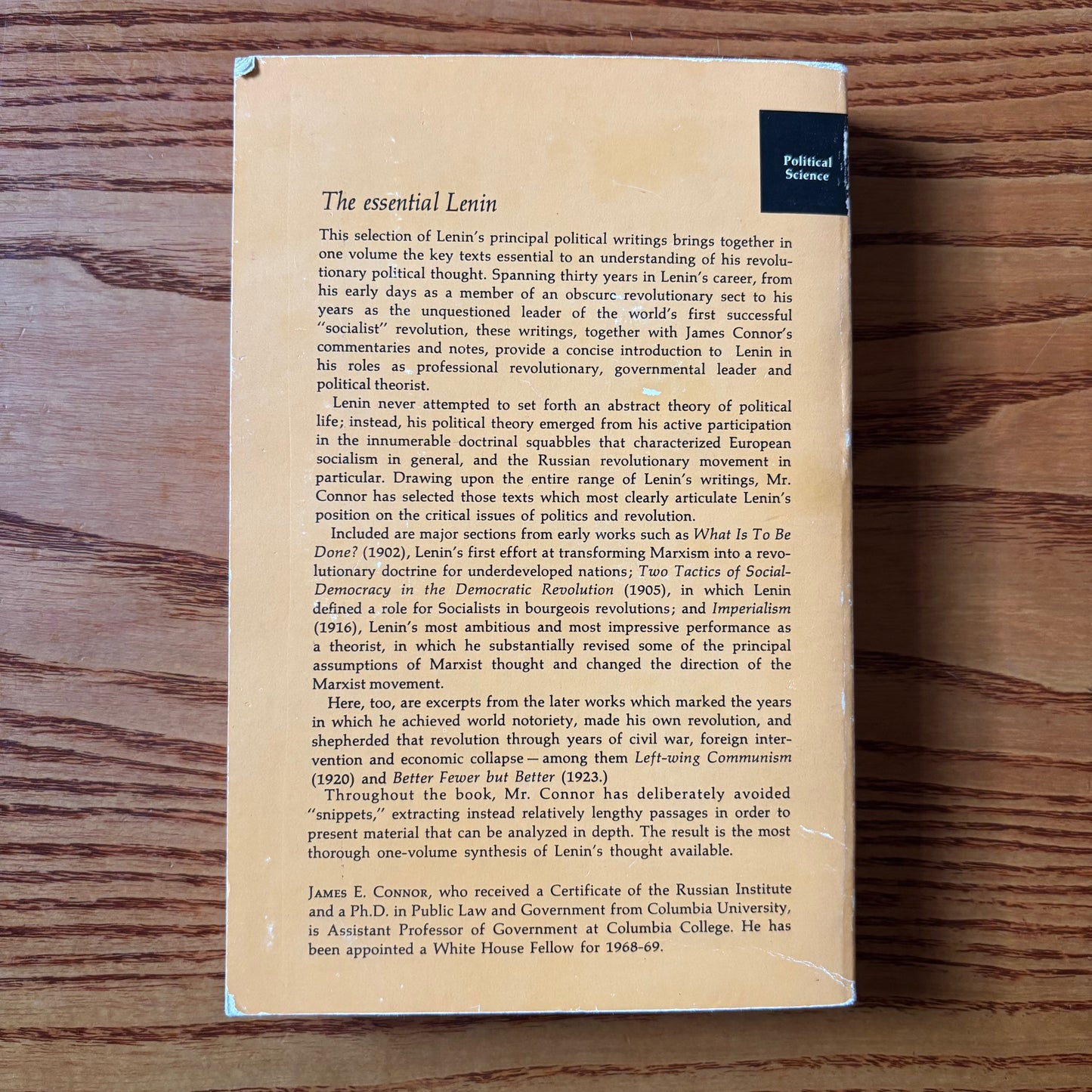 Vladimir Lenin - On Politics and Revolution: Selected Writings
