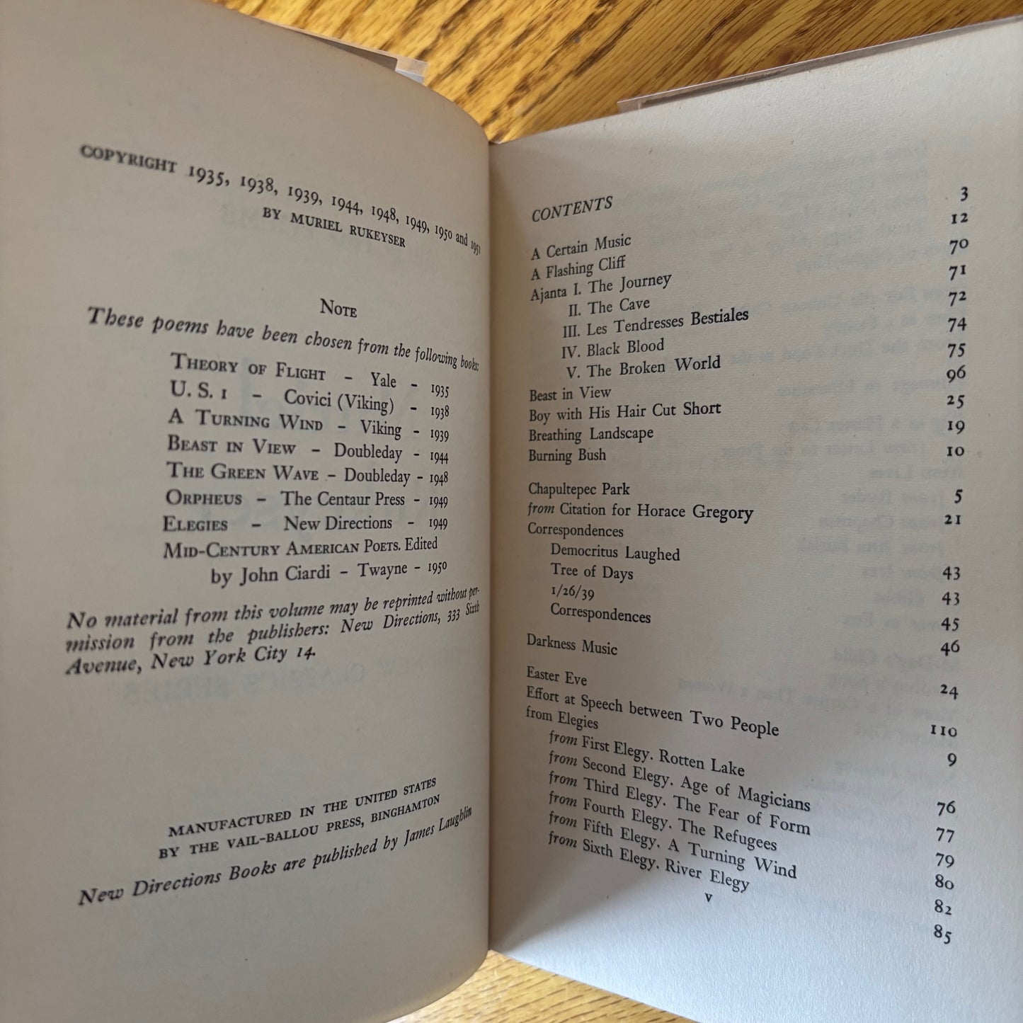 Muriel Rukeyser - Selected Poems - New Classics