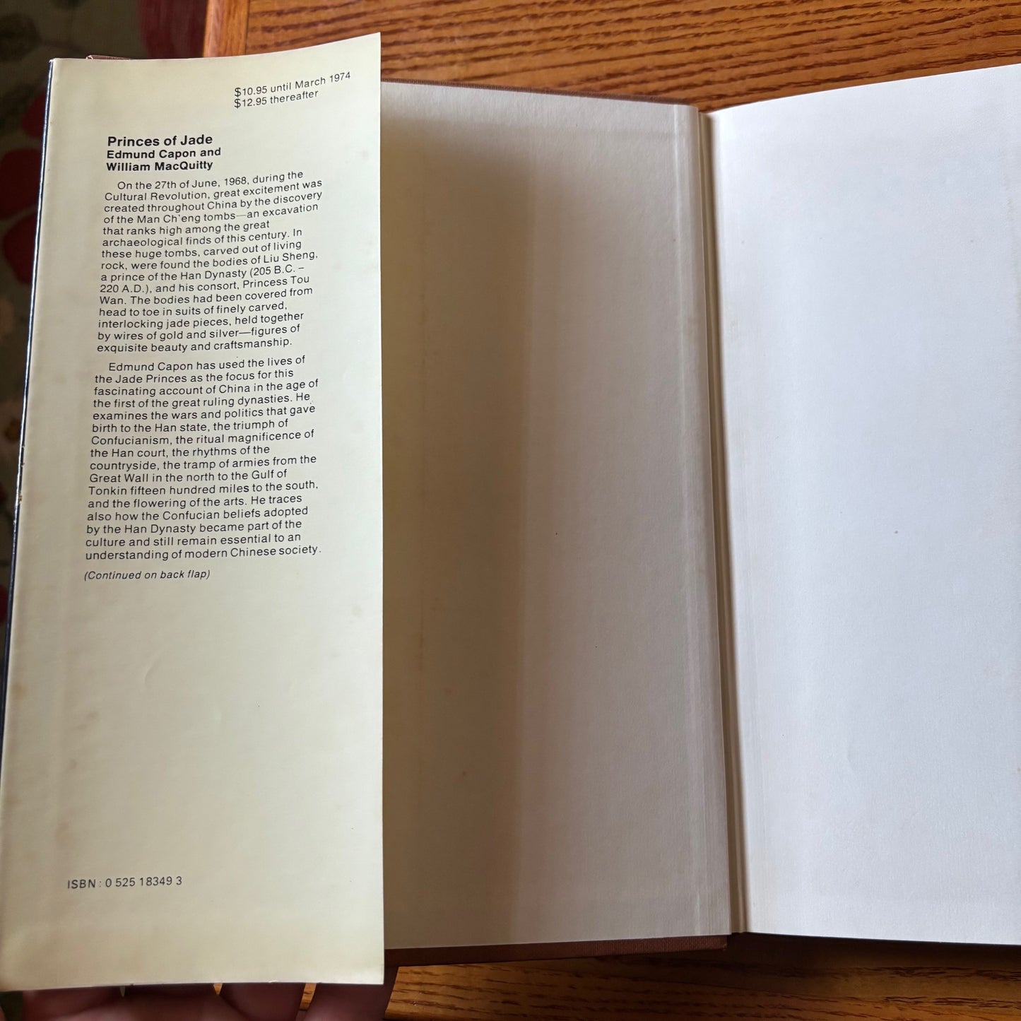 Edmund Capon & William MacQuitty - Princes of Jade - First Edition