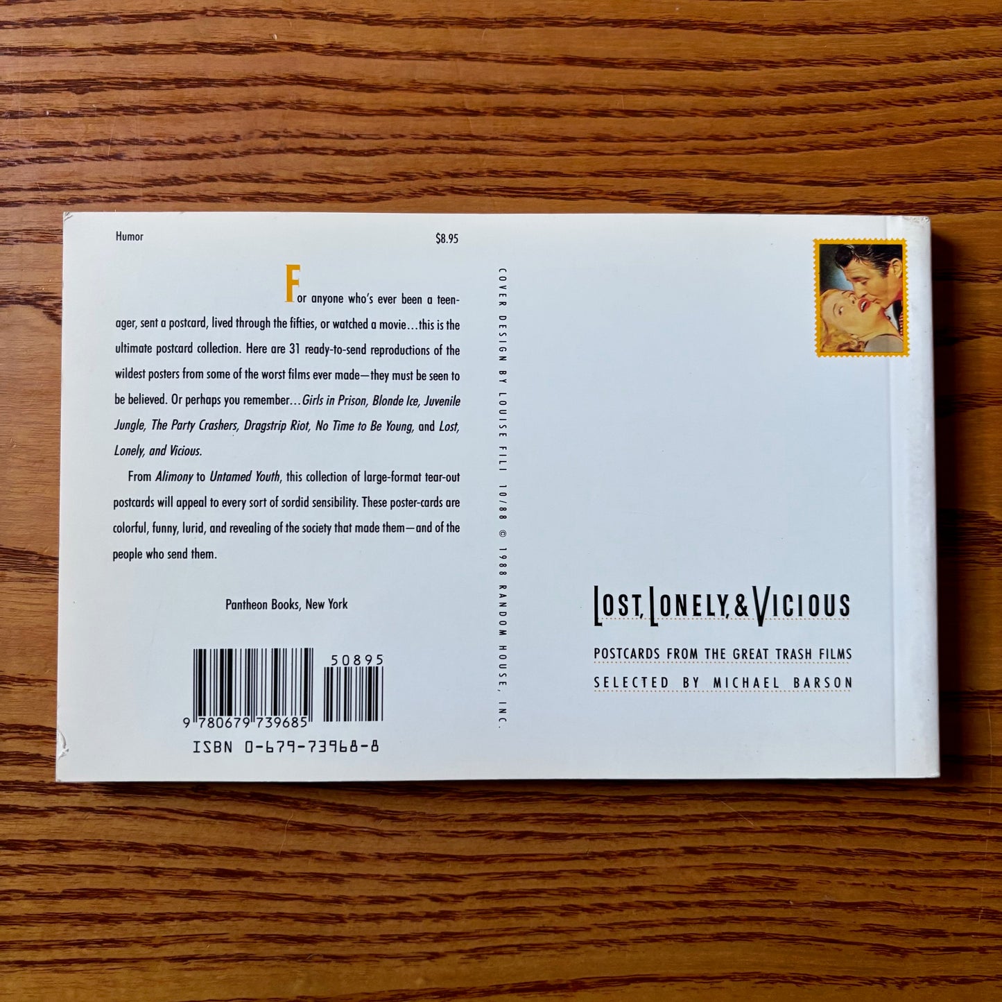 Michael Barson, ed. - Lost, Lonely & Vicious: Postcards from the Great Trash Films