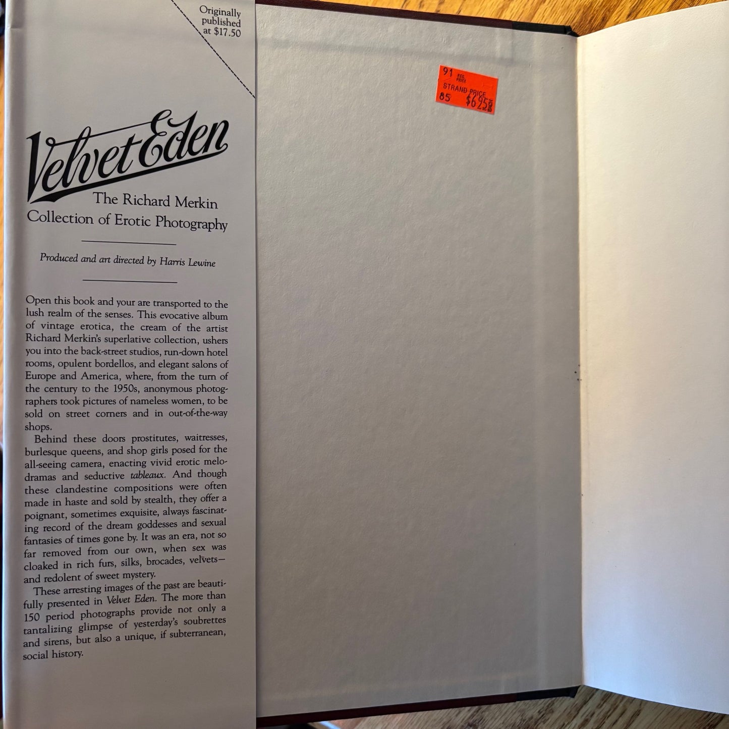 Velvet Eden: The Richard Merkin Collection of Erotic Photography