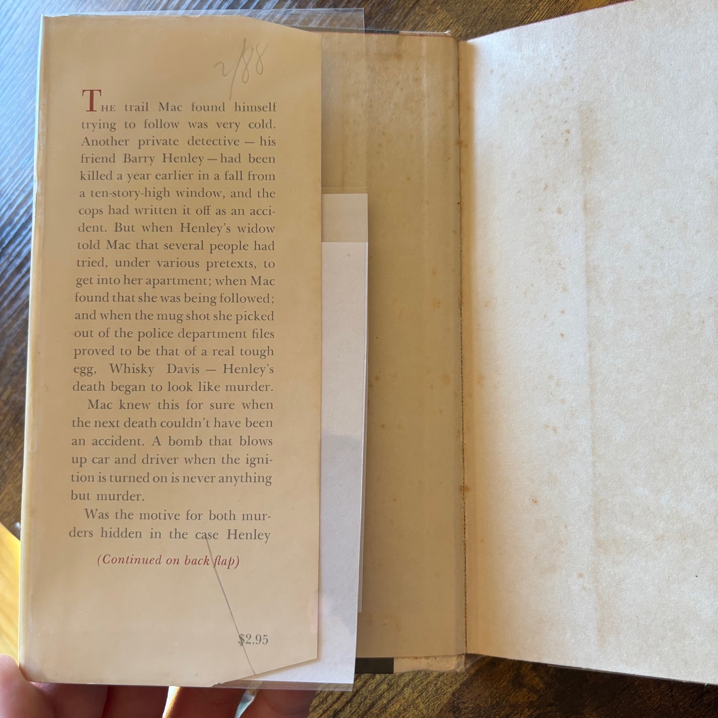 Thomas B. Dewey - The Girl Who Wasn't There - First Edition