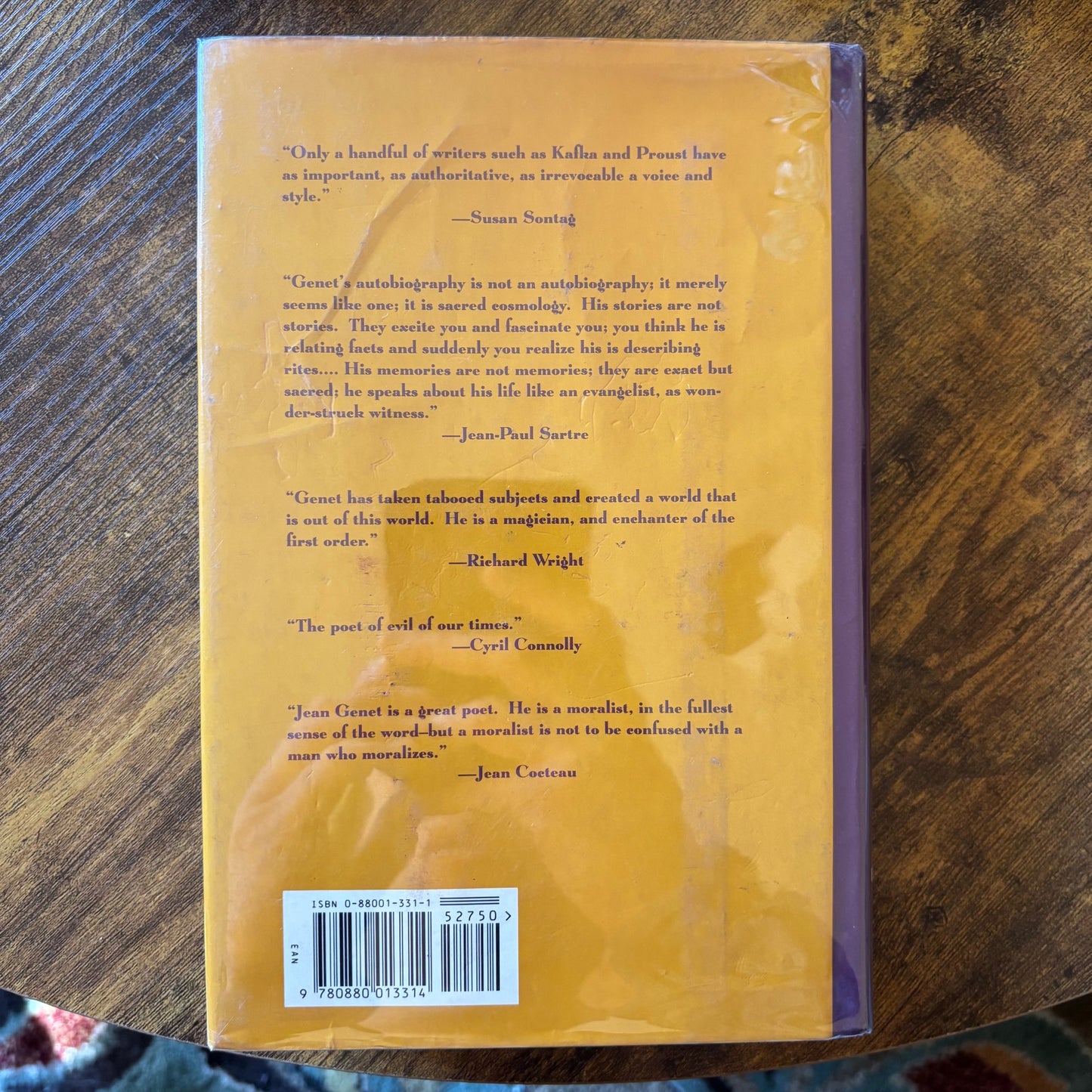 The Selected Writings of Jean Genet - First Edition - Signed by Edmund White