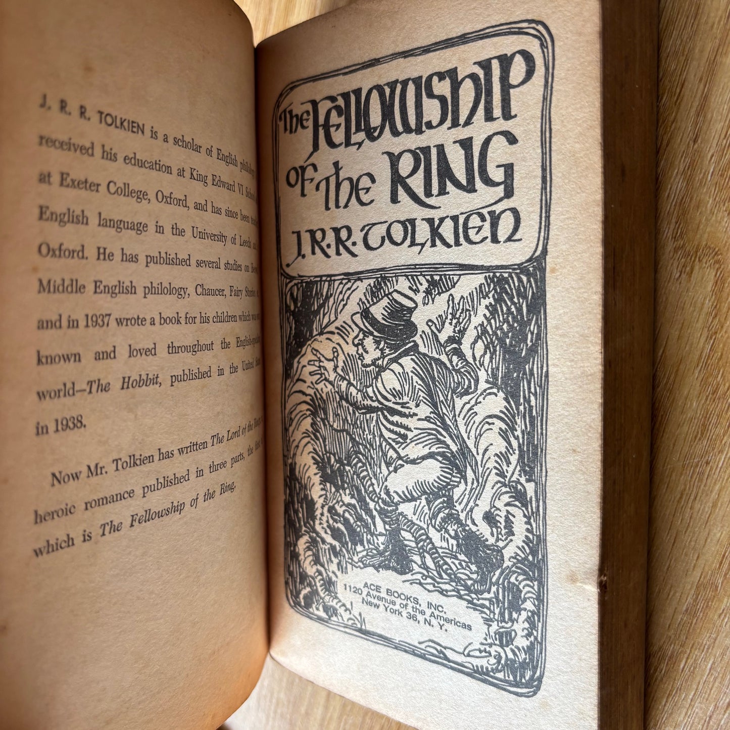 J.R.R. Tolkien - The Fellowship of the Ring - First Edition Paperback