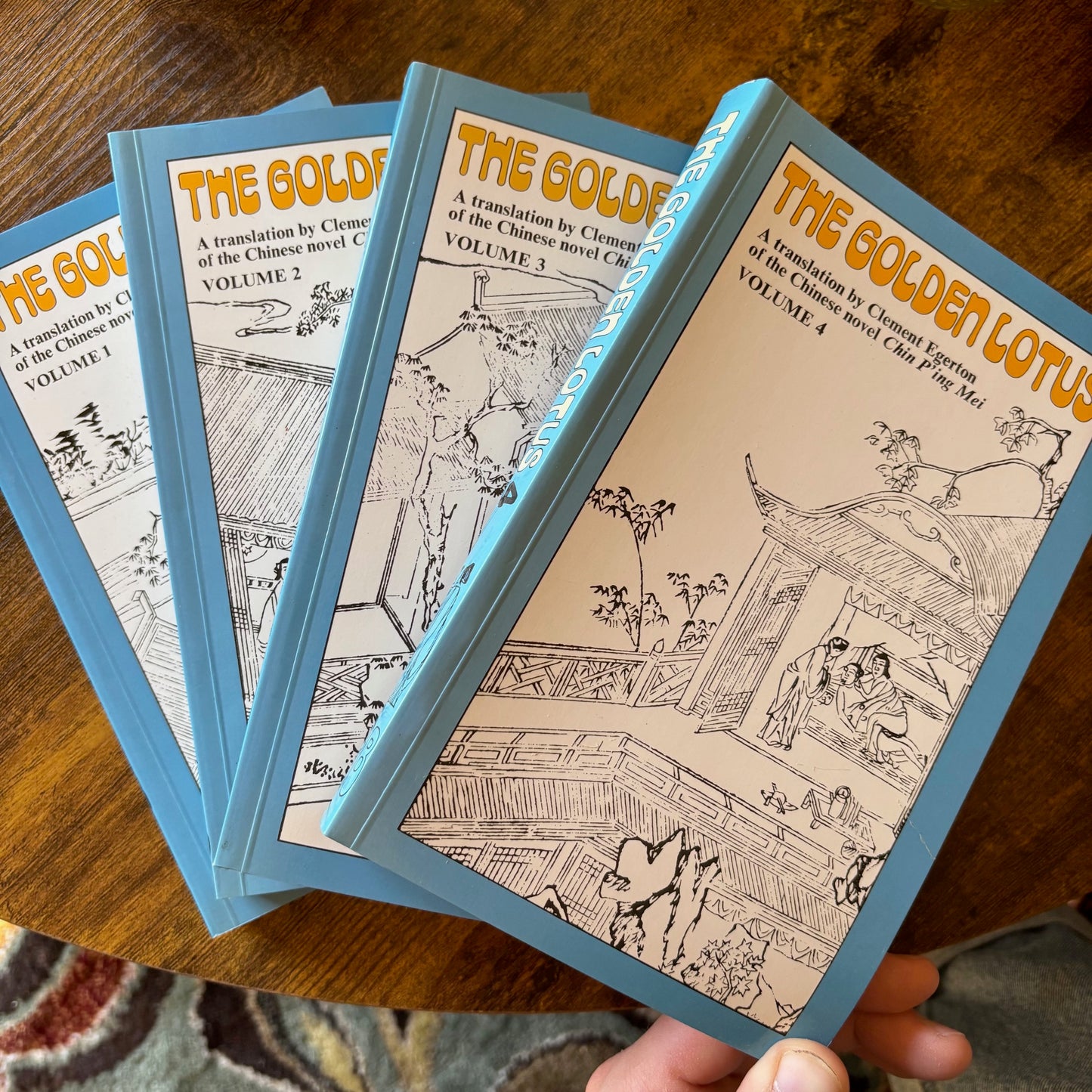 Clement Egerton - The Golden Lotus (Ching P'Ing Mei) - 4 Vols.