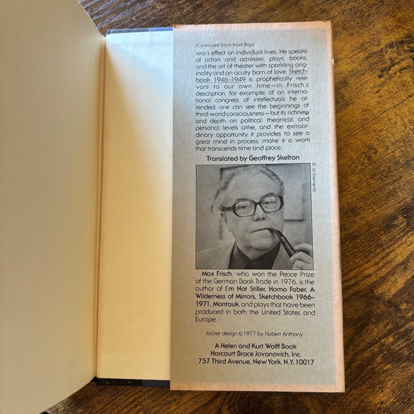 Max Frisch - Sketchbook 1946-1949