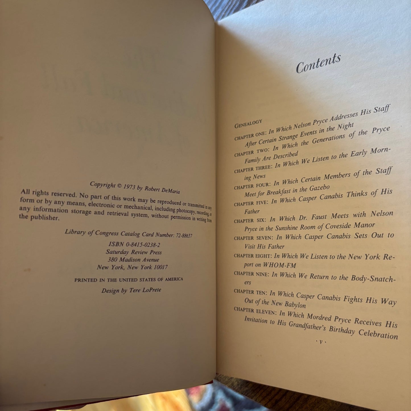 Robert DeMaria - The Decline and Fall of America - First Edition