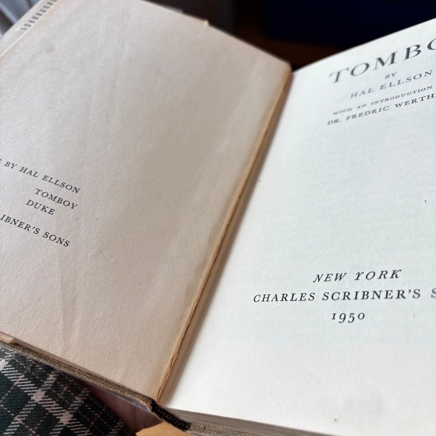 Hal Ellson - Tomboy - First Edition