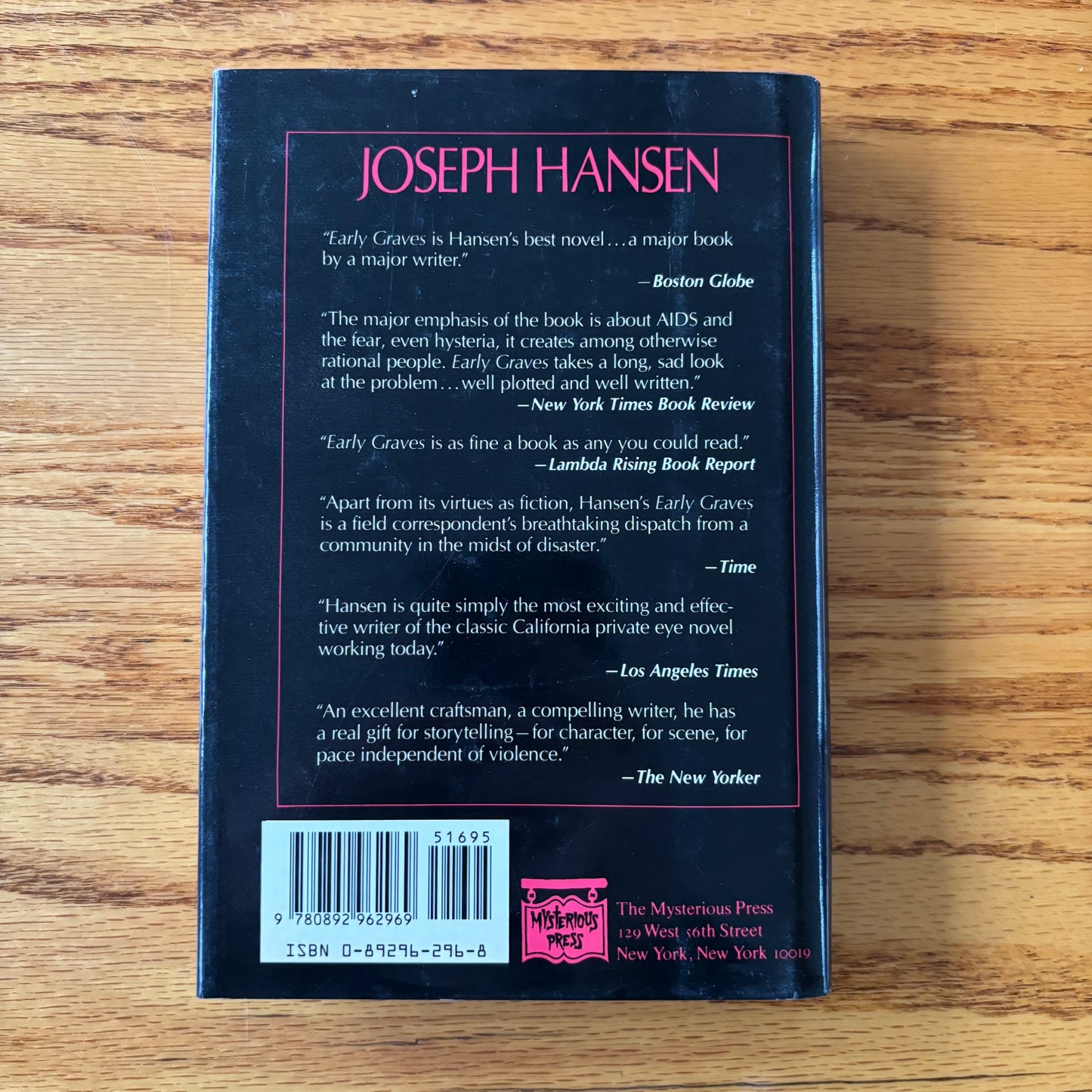 Joseph Hansen - Obedience - First Edition