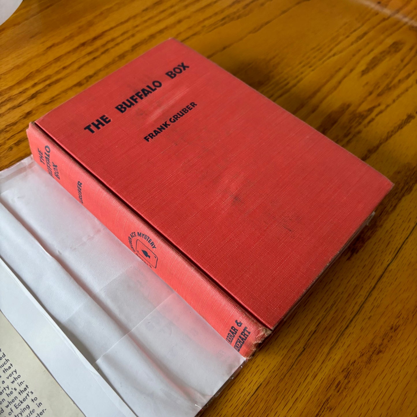 Frank Gruber - The Buffalo Box - First Edition
