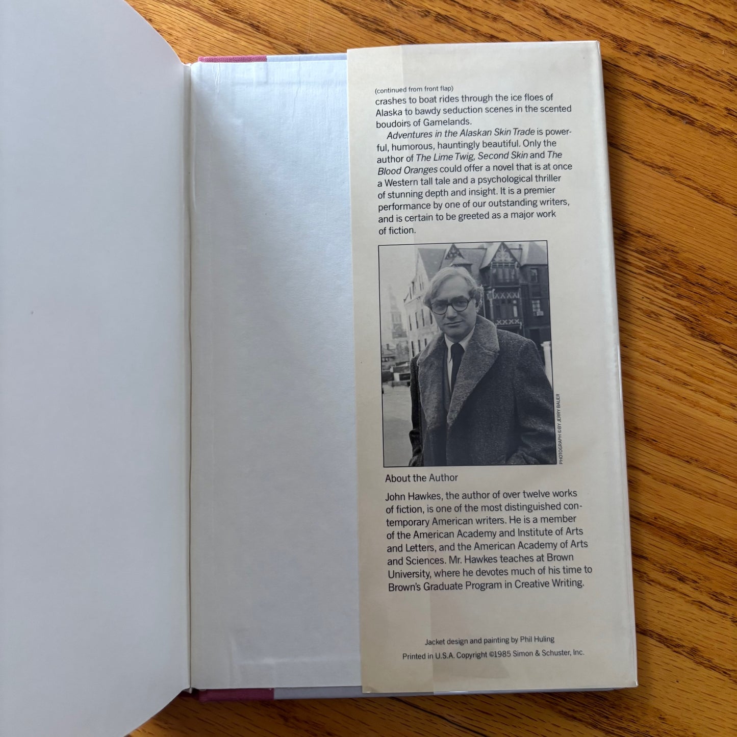 John Hawkes - Adventures in the Alaskan Skin Trade - Signed First Edition