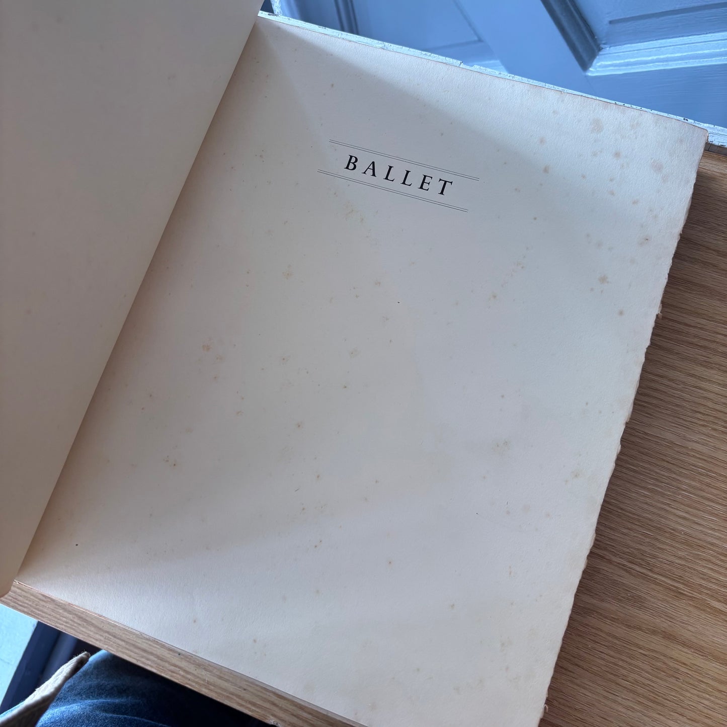 Gordon Anthony - Ballet: Camera Studies - First Edition