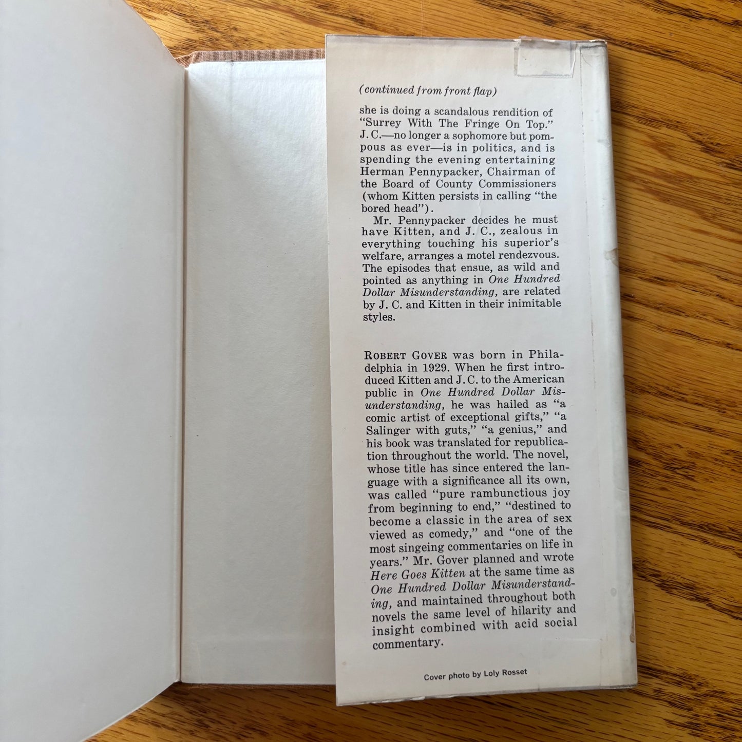 Robert Gover - Here Goes Kitten - First Edition