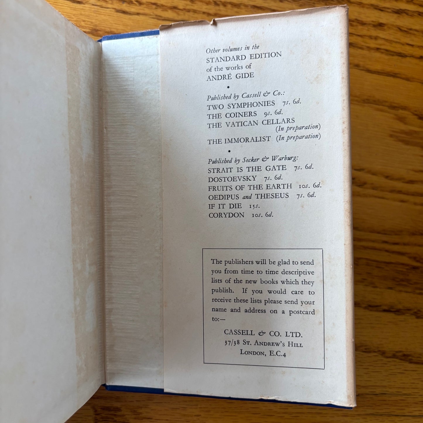 Andre Gide - The Coiners