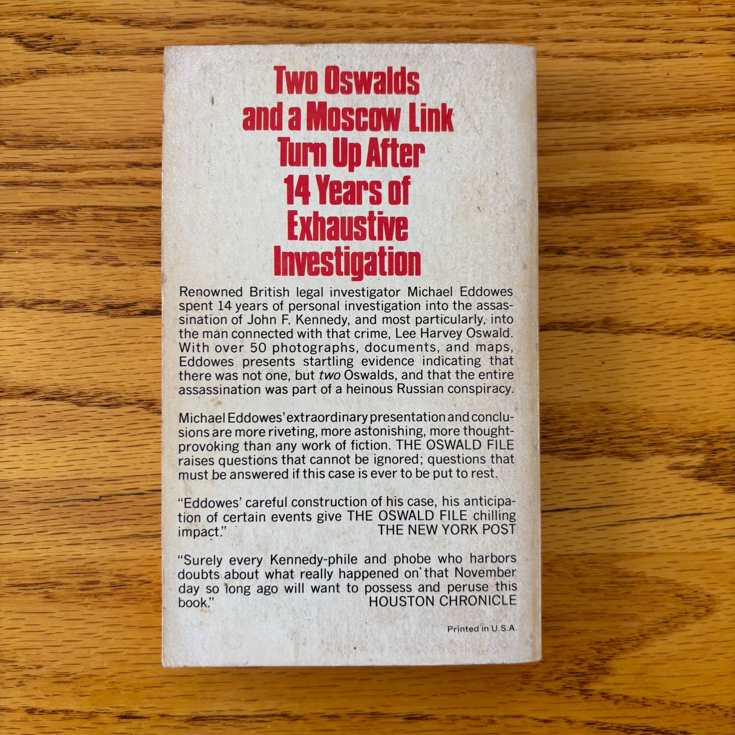 Michael Eddowes - The Oswald File