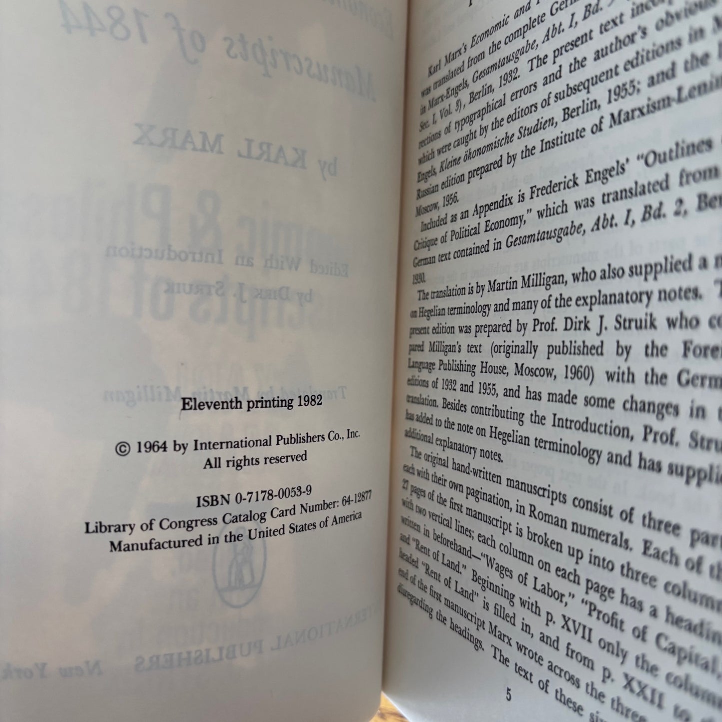 Karl Marx - The Economic & Philosophic Manuscripts of 1844