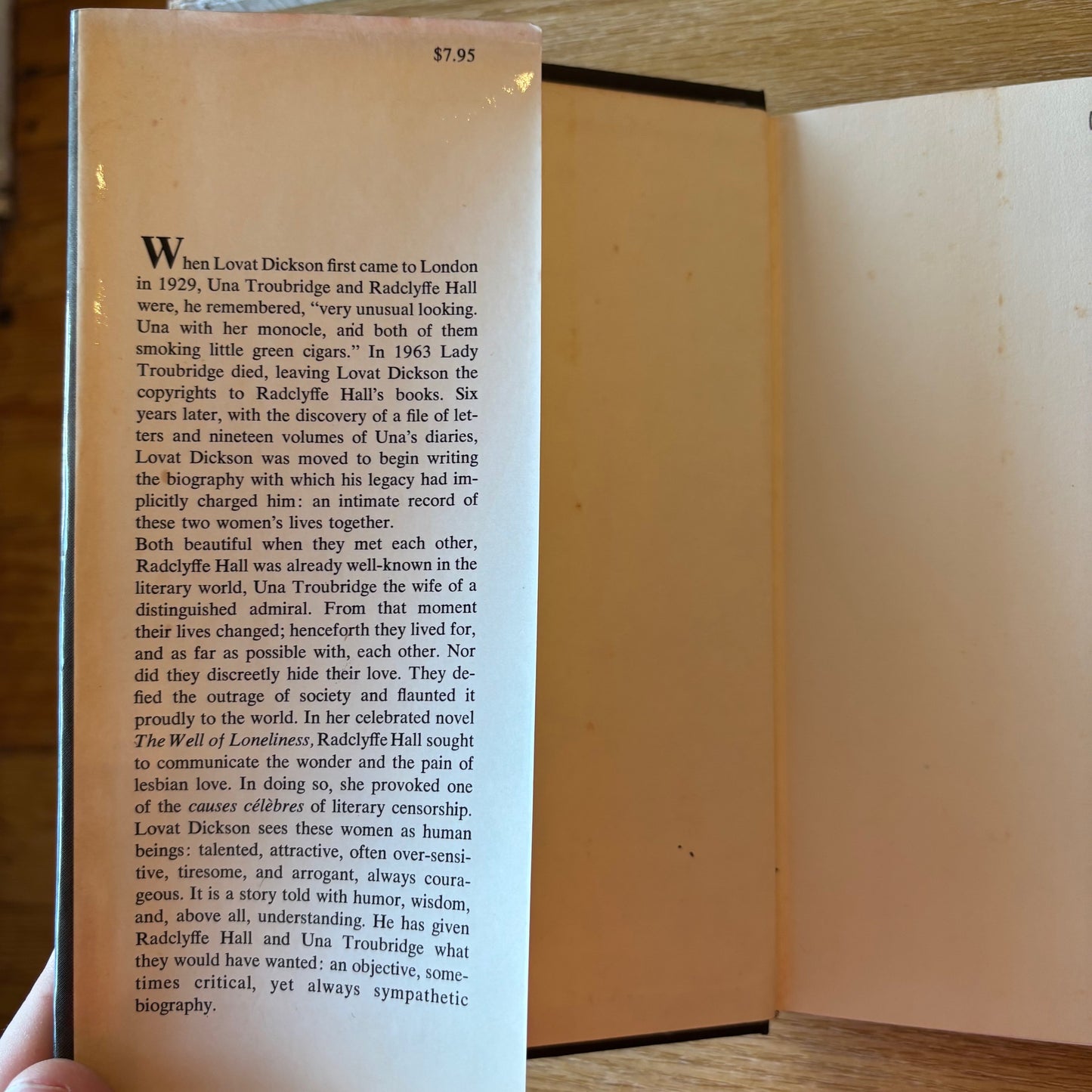 Lovat Dickson - Radclyffe Hall at the Well of Loneliness: A Sapphic Chronicle