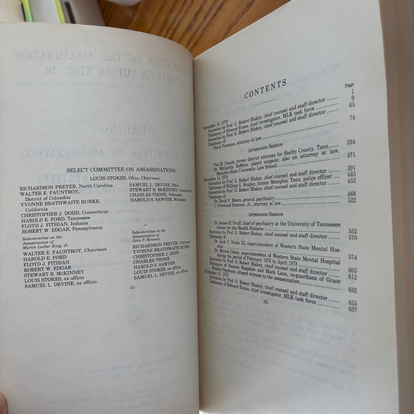 Investigation of the Assassination of Martin Luther King, Jr. - Volume V
