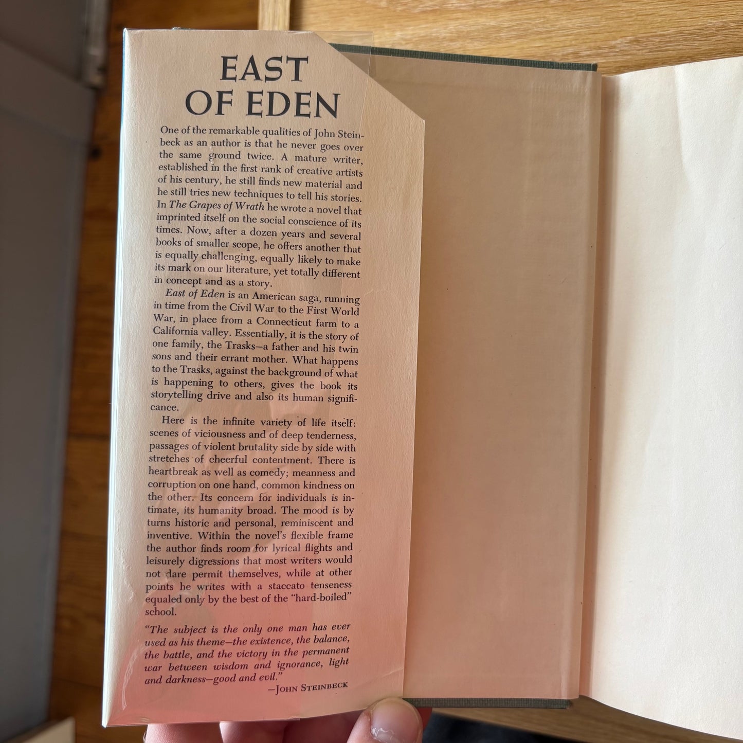 John Steinbeck - East of Eden - First Edition Later Printing