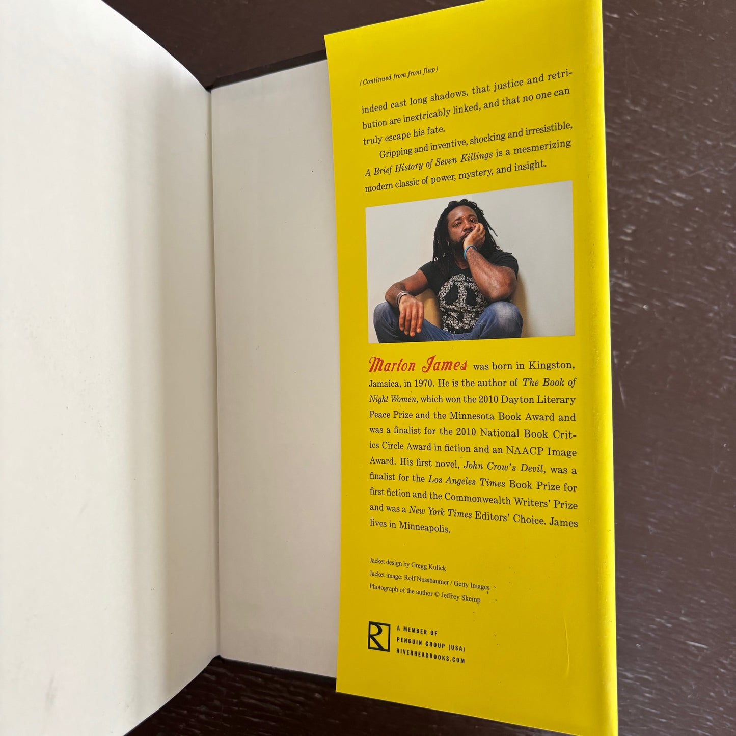 Marlon James - A Brief History of Seven Killings - First Edition Fourth Printing