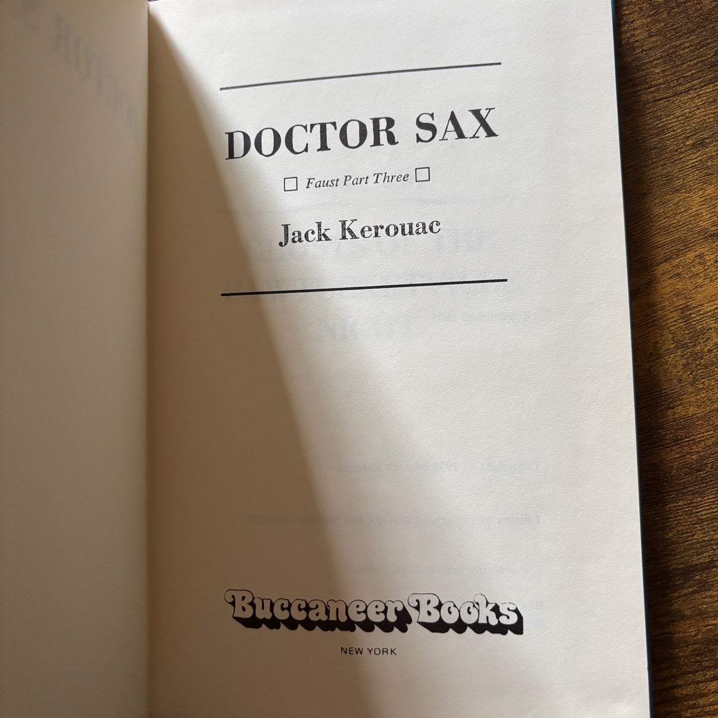 Jack Kerouac - Doctor Sax