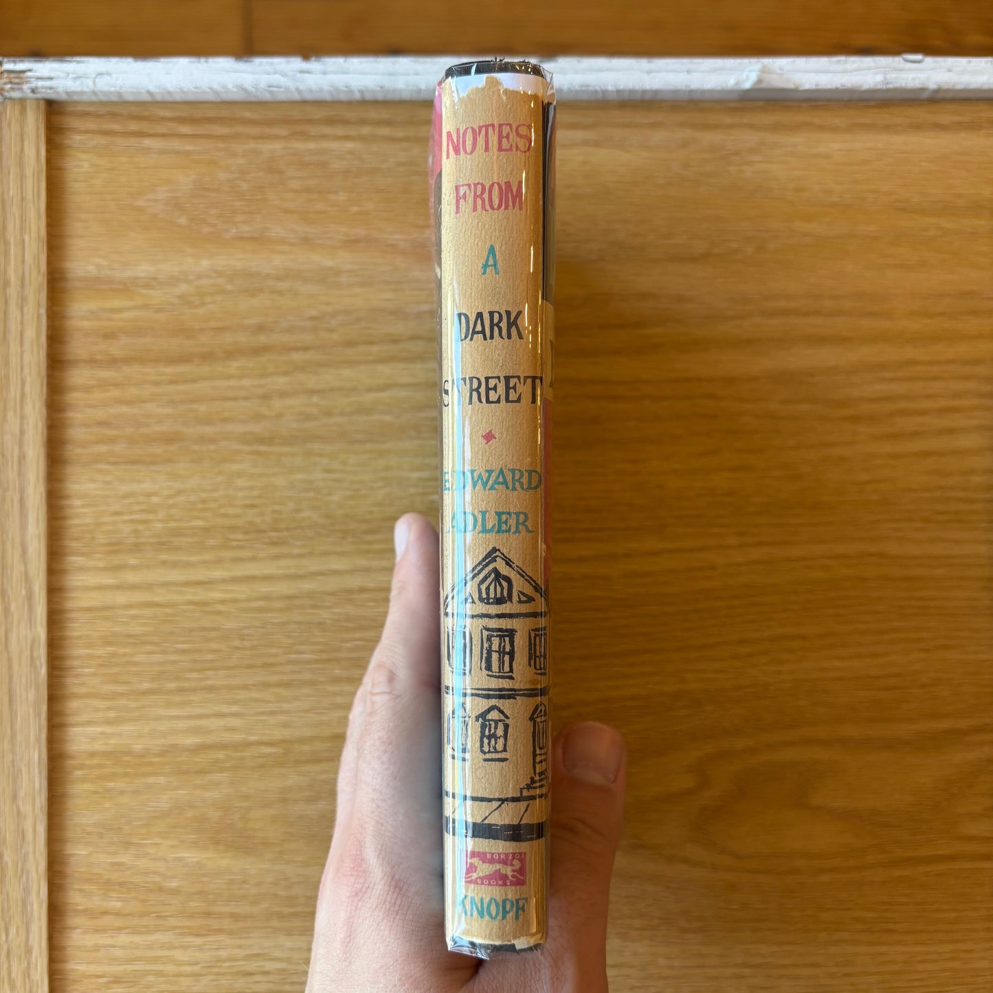 Edward Adler - Notes From a Dark Street - First Edition