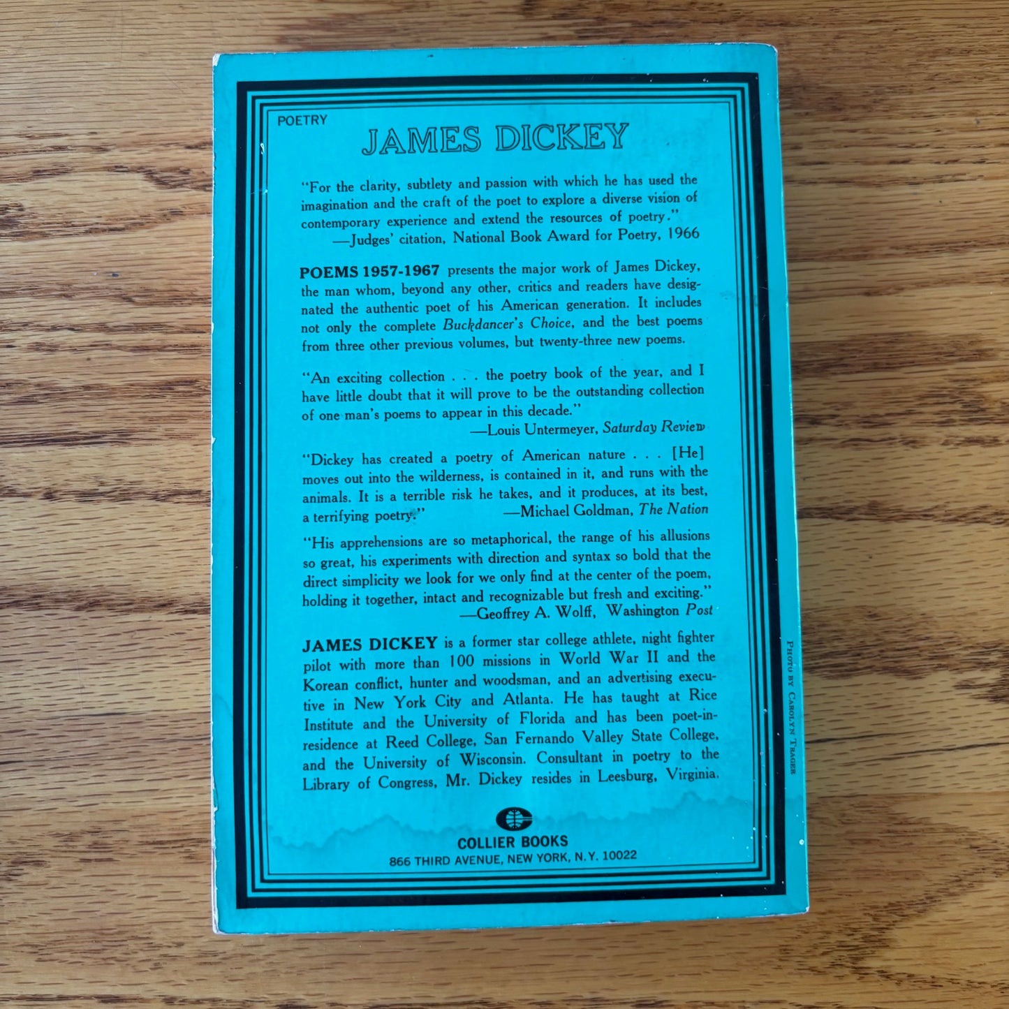 James Dickey - Poems 1957-1967