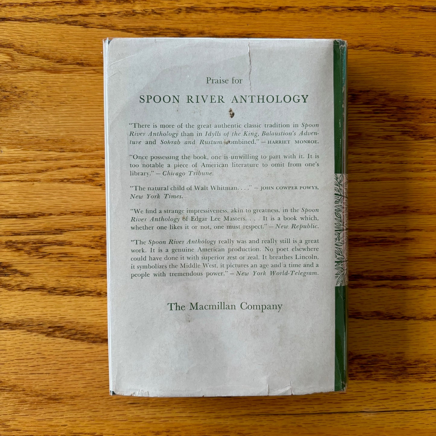 Edgar Lee Masters - Spoon River Anthology
