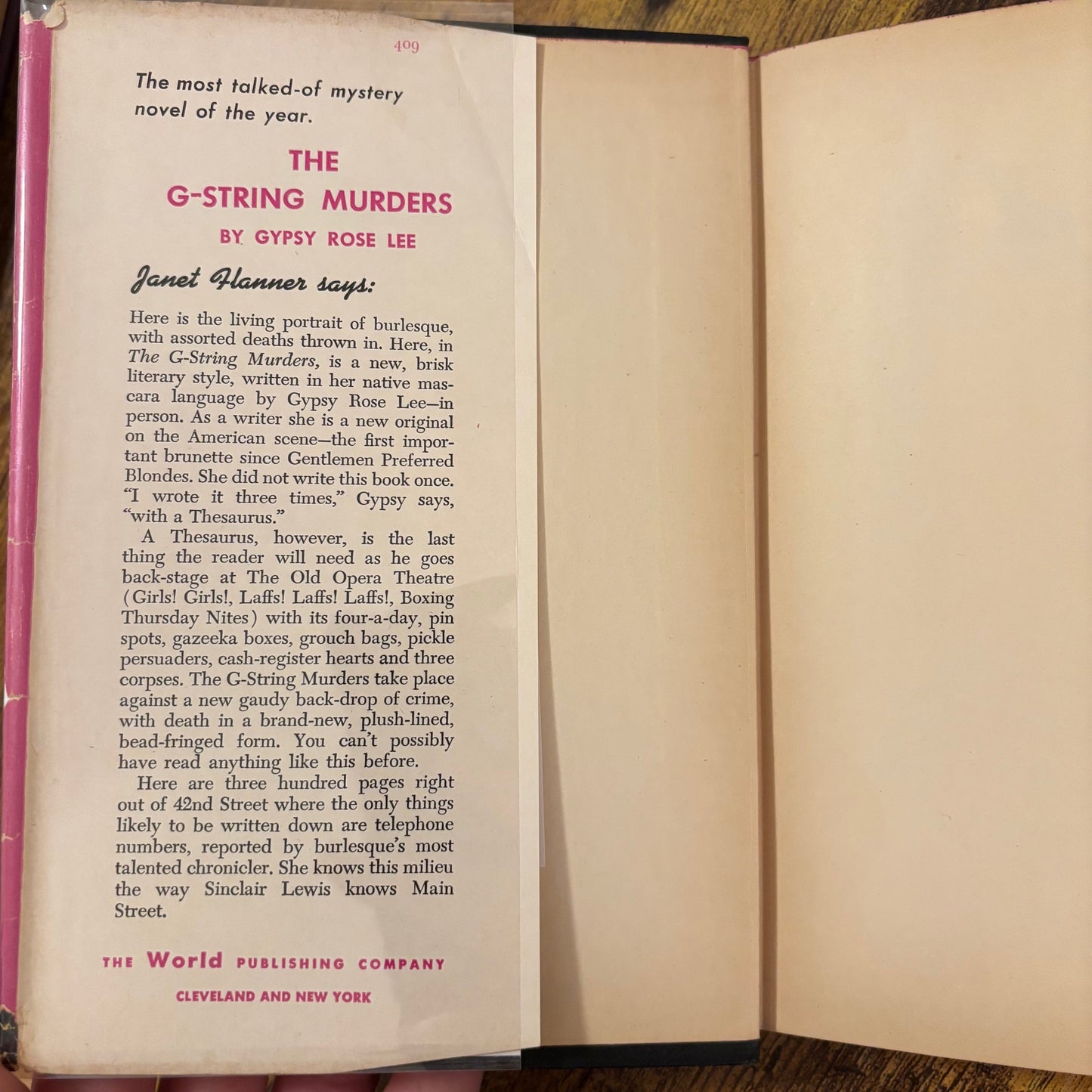 Gypsy Rose Lee - The G-String Murders