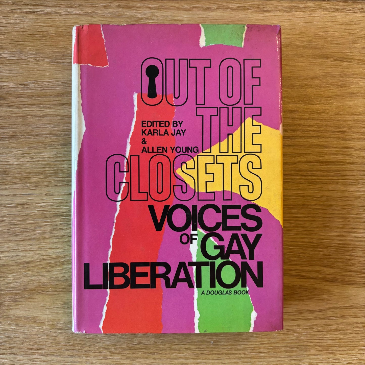 Karla Jay & Allen Young, eds. - Out of the Closets: Voices of Gay Liberation - Signed First Edition