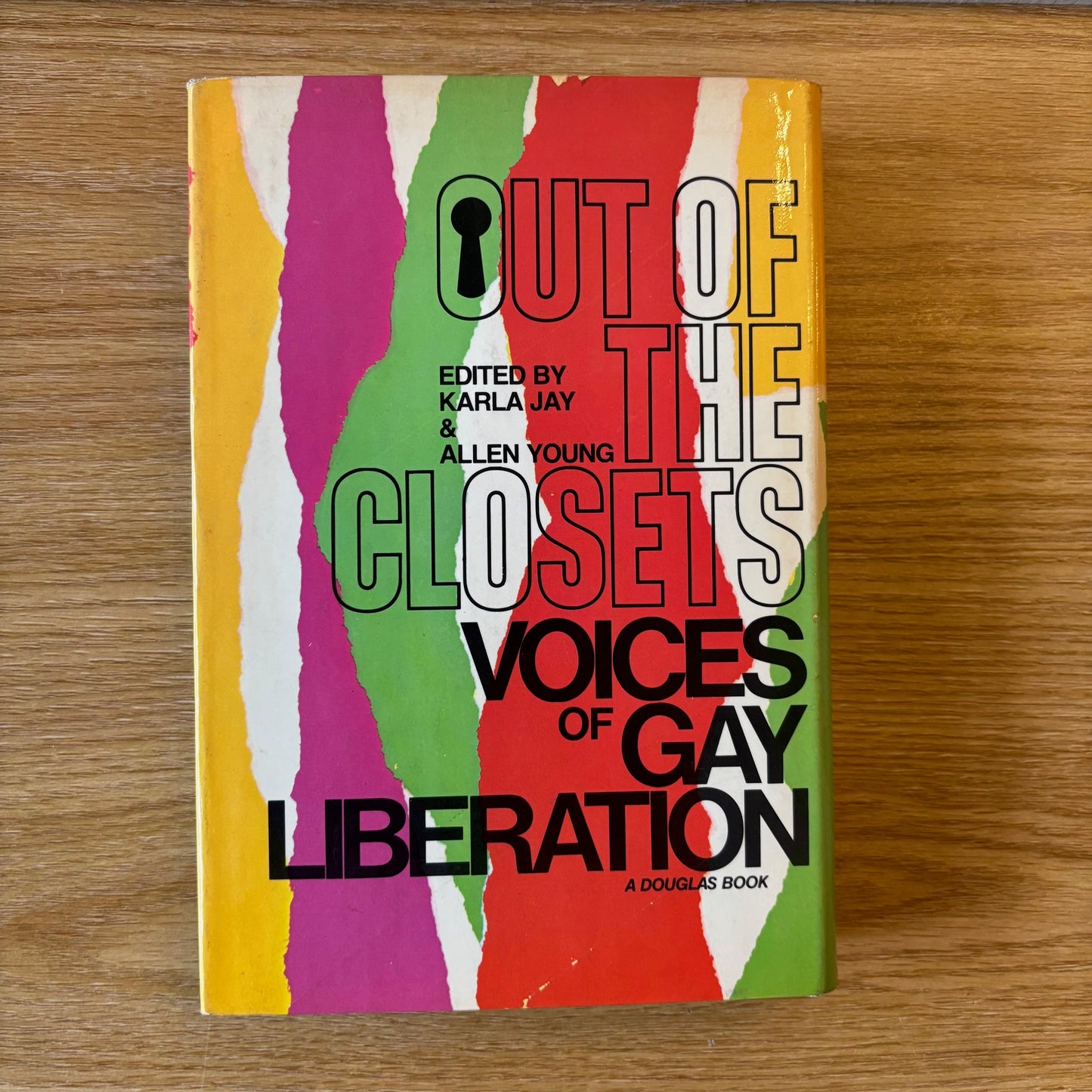 Karla Jay & Allen Young, eds. - Out of the Closets: Voices of Gay Liberation - Signed First Edition