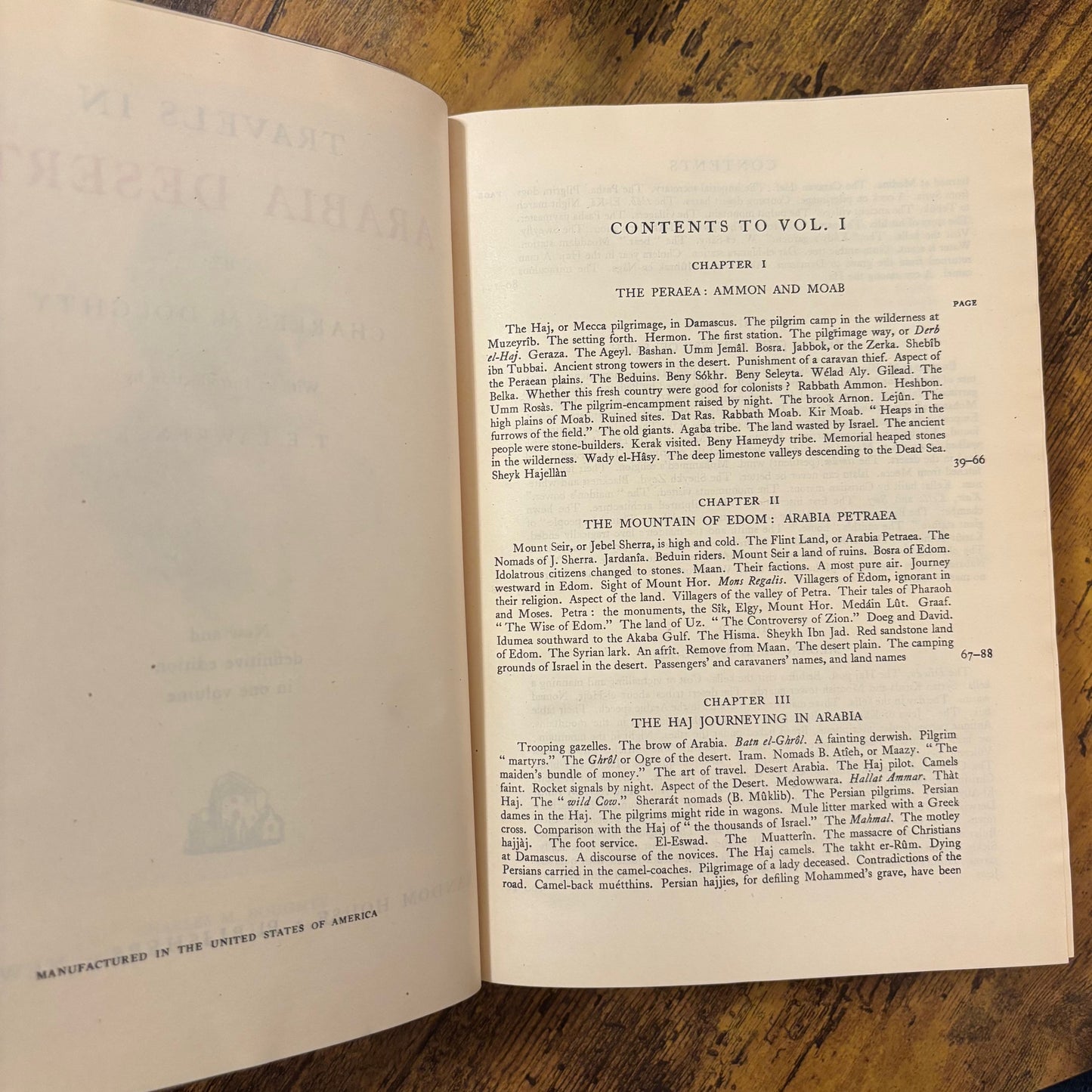 Charles M. Doughty - Travels in Arabia Deserta