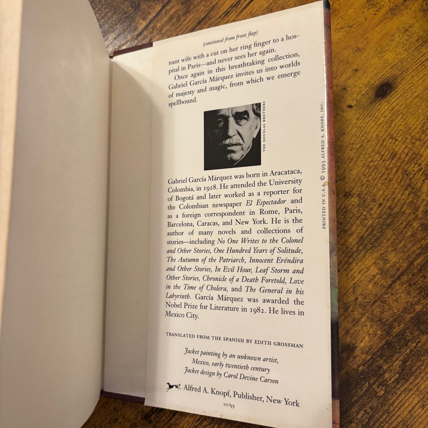 Gabriel Garcia Marquez - Strange Pilgrims - First Edition Third Printing
