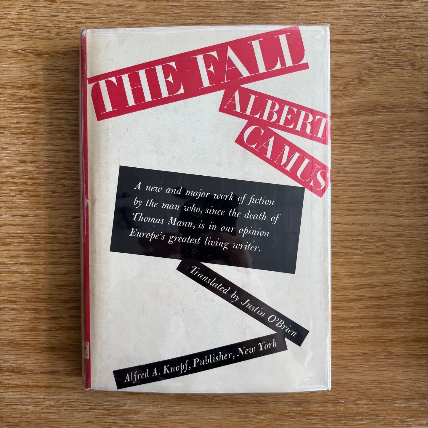 Albert Camus - The Fall - First Edition Second Printing