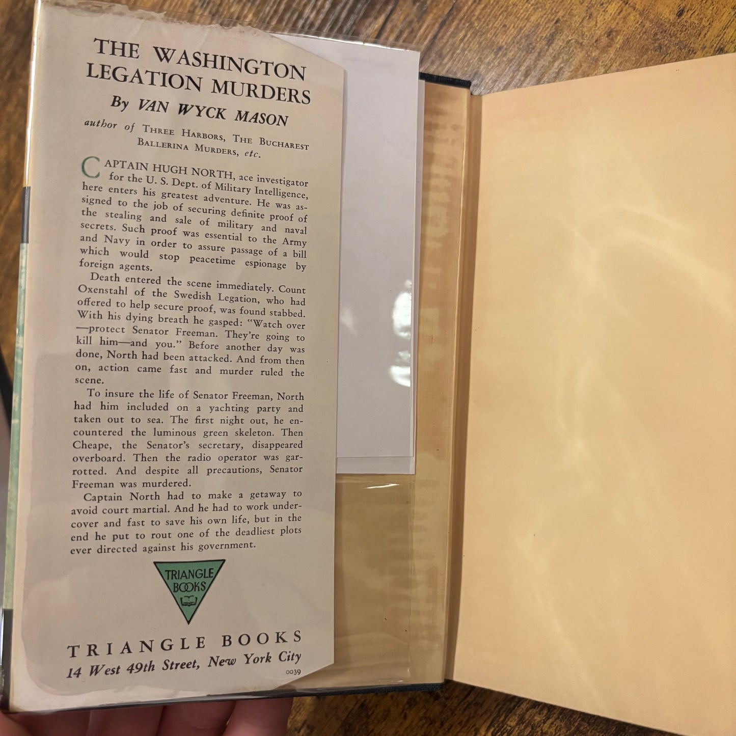 Van Wyck Mason - The Washington Legation Murders