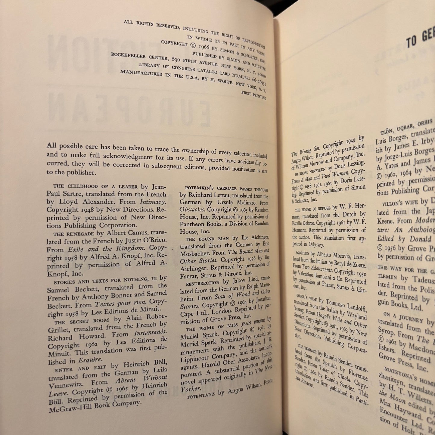 Steven Marcus, ed. - The World of Modern Fiction - 2 Vols. - First Edition